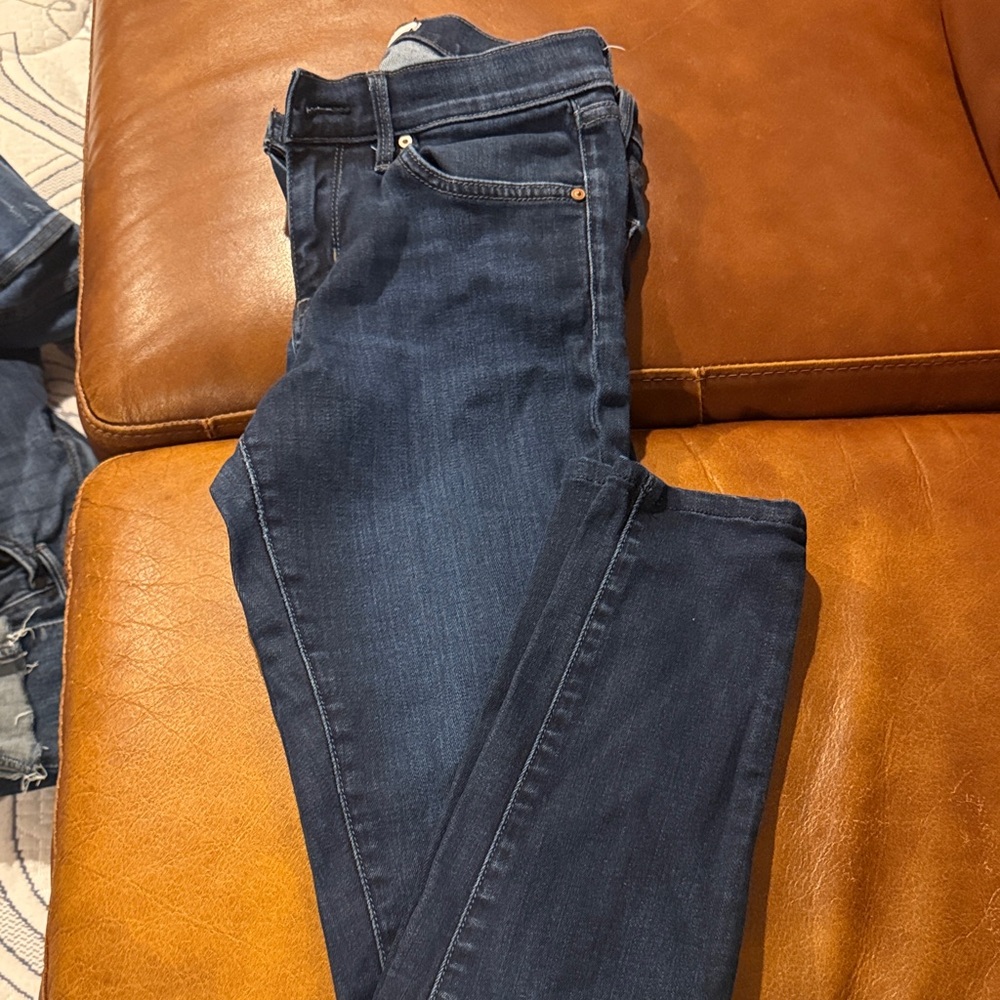 Women's Dark Blue Skinny Jeans